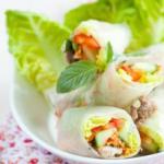 Vietnamese Vietnamese Cold Spring Rolls Dinner