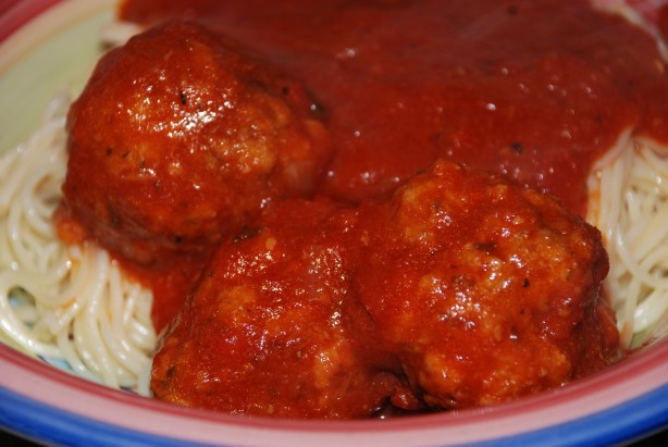 American Meatballs from the Disantos Dinner