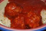 Meatballs from the Disantos recipe