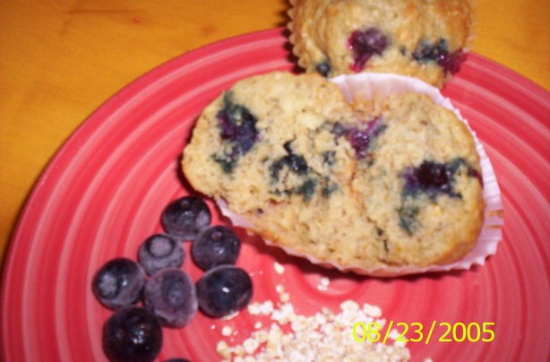 American Oatmeal  Blueberry Muffins Dessert