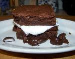 American Mint Brownie Smores Dessert