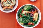 British Deli Vegetable Salad With Cheese And Chive Toasts Recipe Appetizer
