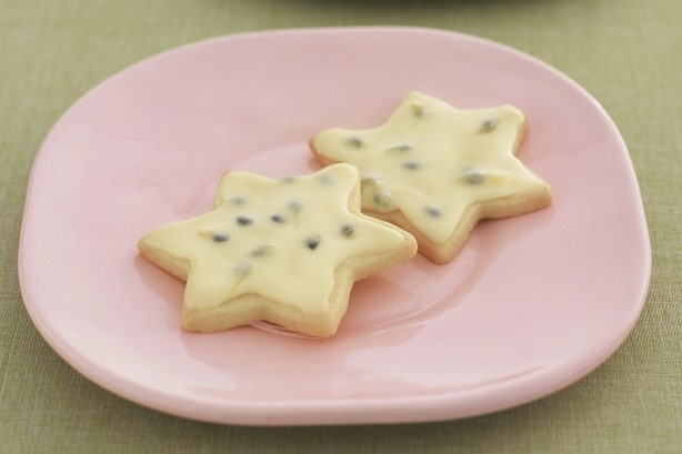 American Passionfruit Shortbread Stars Recipe Breakfast