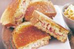 American Ham Pineapple And Gruyere Sandwiches Recipe Appetizer