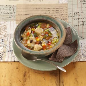 American Southwest Chicken Soup Dinner