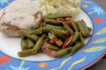 American Easy Green Beans With Bacon Dinner