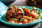 Moroccan Lamb and Date Tagine With Couscous Recipe Dinner