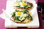 Canadian Bacon And Egg Pizzas Recipe Dinner
