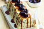 Canadian Plum Pudding Icecream Terrine Recipe Dessert