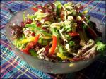 American Pretty Bell Pepper Party Salad Dinner