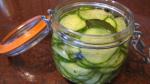 Swedish Aquavits Quick Pickled Cucumbers Appetizer