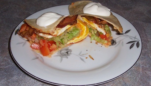 American Breakfast Wraps 2 Appetizer