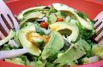 American Jicama and Avocado Salad With Lime Dressing Appetizer