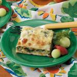 American Spinach Cheese Phyllo Squares Dinner