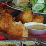 American Crawfish Fritters Appetizer