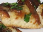 British Fig Brie and Basil Pizza Dinner
