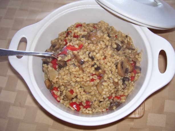 American Vegetable Barley Bake 1 Appetizer