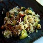 American Zucchini Fried Rice Appetizer