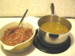 American Lentil Soup With Red Yeast Rice Dinner