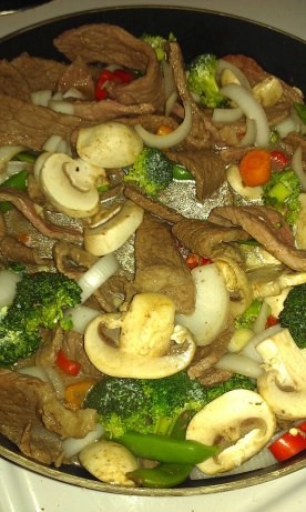 American Beef Teriyaki Stir Fry Dinner