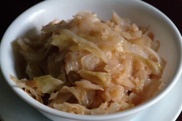 American Delicious Cooked Cabbage Appetizer