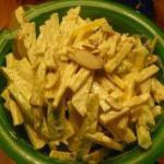 Cheese Salad with Pears and Apples recipe