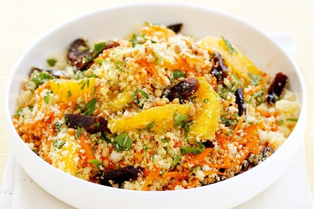 American Orange And Date Couscous Recipe Appetizer