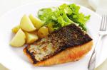 Crispyskinned Salmon Recipe recipe