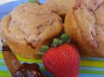 American Strawberry Spice Muffins Dessert