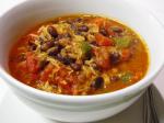 American Chicken Chili With Black Beans Appetizer