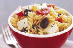 American Marinated Feta And Olive Pasta Recipe Appetizer
