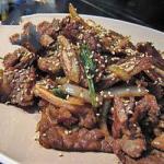 Korean Coasts of Beef Barbecue Sauce Appetizer