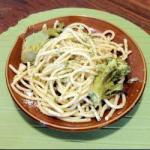 Italian Perciatelli with Broccoli and Anchovies Appetizer