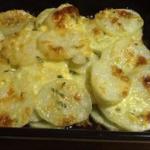 French Potato Dauphinoise Appetizer