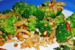 British Broccoli With Almond Brown Butter Appetizer