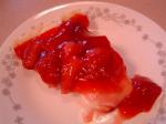 American Lisser Sues Strawberry Pie fruit Juice Sweetened Dinner