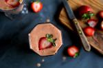 American Frozen Strawberrycoconut Smoothie With Pomegranate Molasses Recipe Appetizer