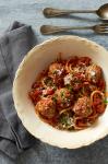 American Spaghetti and Drop Meatballs With Tomato Sauce Recipe Dinner