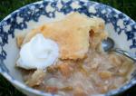 British Tropical Fruit and Apple Cobblercrock Pot Dinner