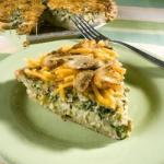 Belle and Chrons Spinach and Mushroom Quiche Recipe recipe