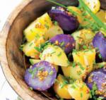French French New Potato Salad with Summer Herb Coulis Appetizer