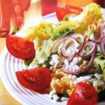 French Lettuce  French with Egg Vinaigrette Appetizer