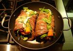 American Matambre  Argentine Rolled Stuffed Flank Steak Dinner
