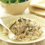 Australian Risotto with Chicken and Mushrooms Appetizer