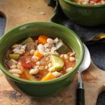 Egyptian Slow and Easy Minestrone Dinner