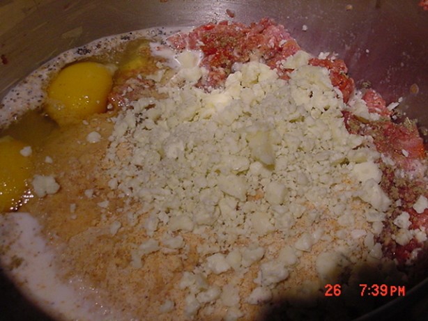 Australian Bluecheese Meat Loaf Dinner