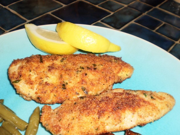 Australian Lemon Chicken Milanese Dinner