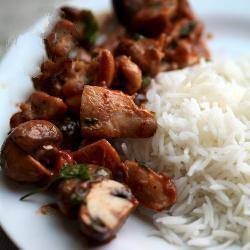 Australian Fried Chicken with Tomato Dinner