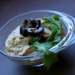 Australian Hummus with Black Olives Appetizer