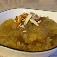 Indian Sweet Potato Halwa Breakfast